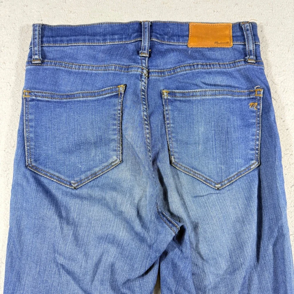 Madewell Roadtripper Skinny Jeans Womens 25 Medium Wash Stretch Denim Blue Pants